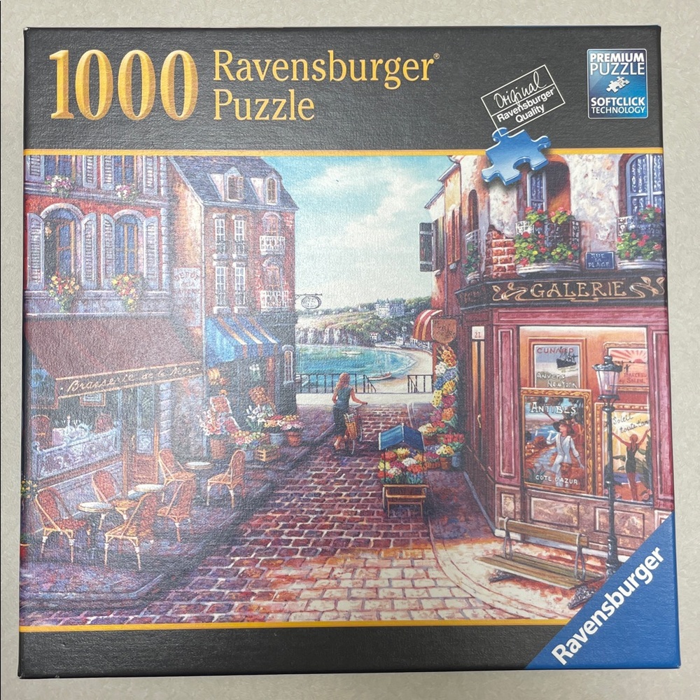 1000-Piece Ravensburger Puzzle 🧩 “Seaside Stroll”